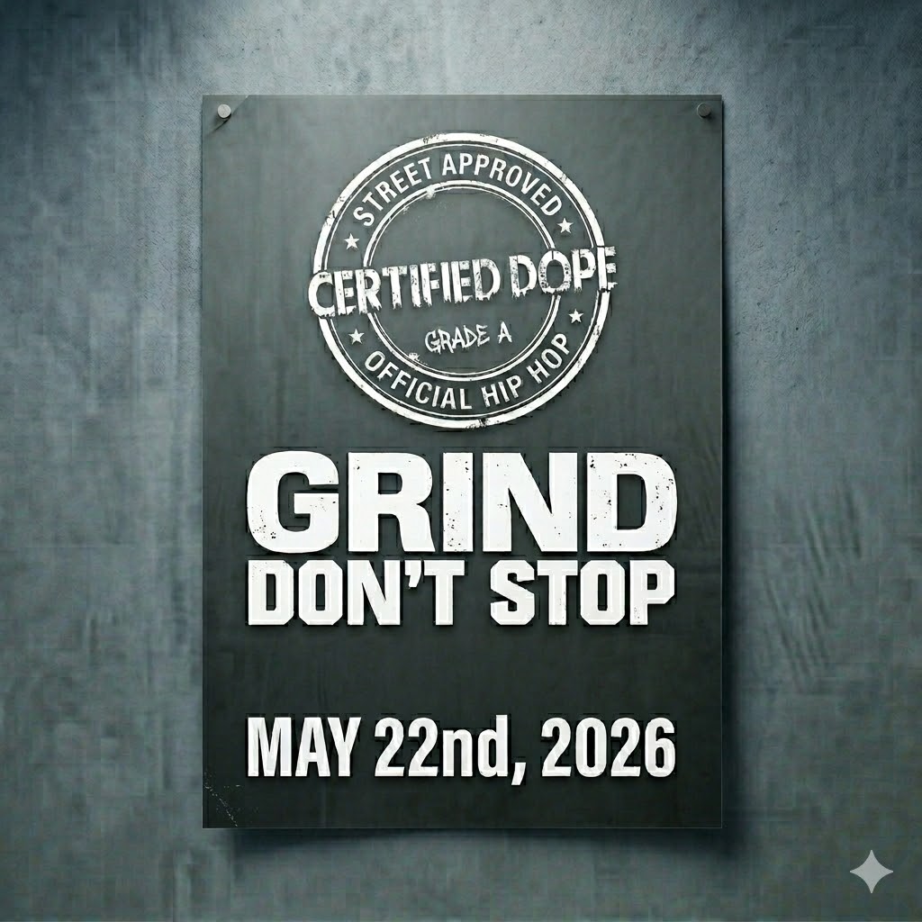 Grind Don't Stop Poster